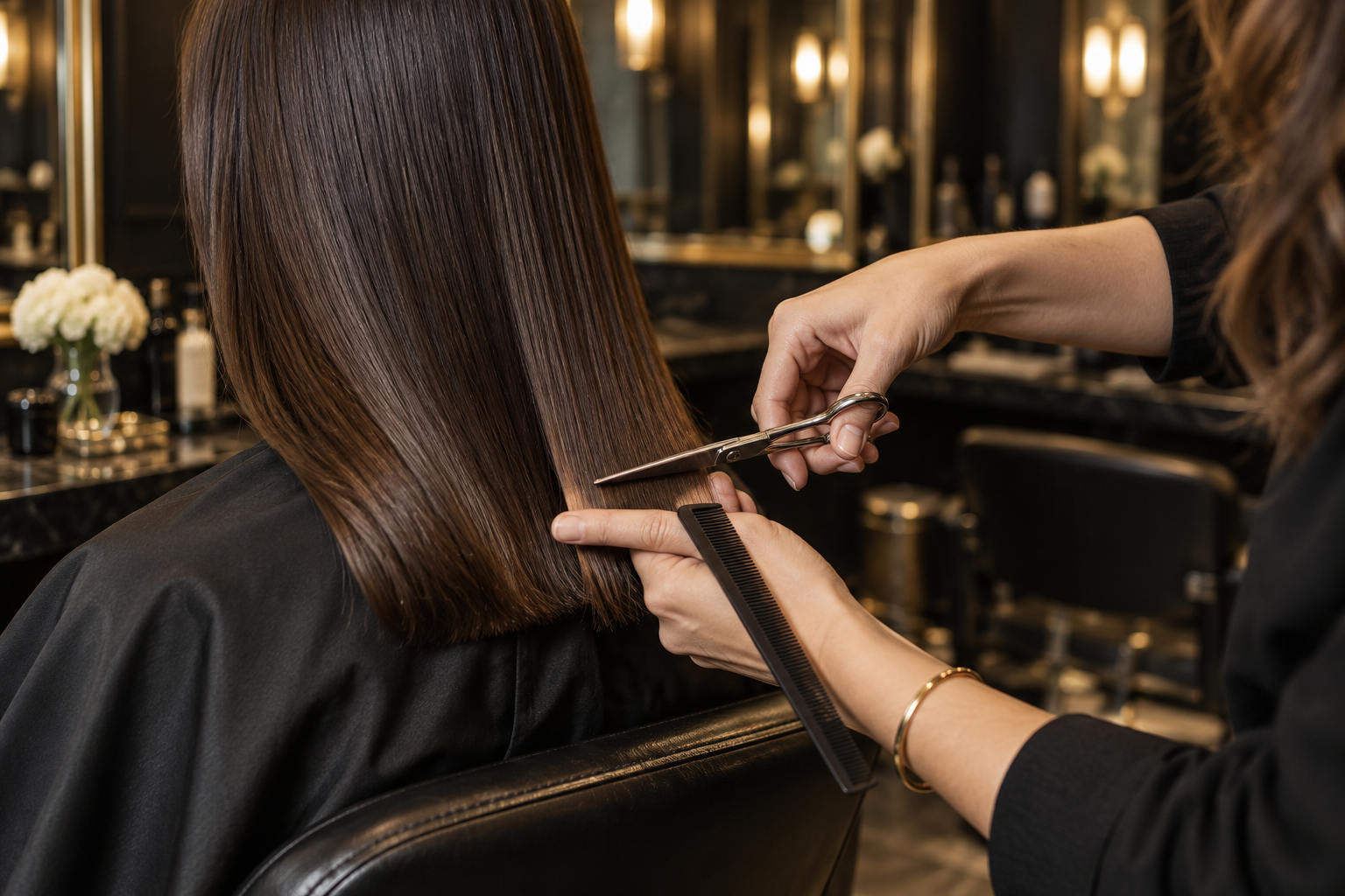 Hot Scissors vs. a Standard Cut: What the Microscope Sees (and Why Your Ends Care)